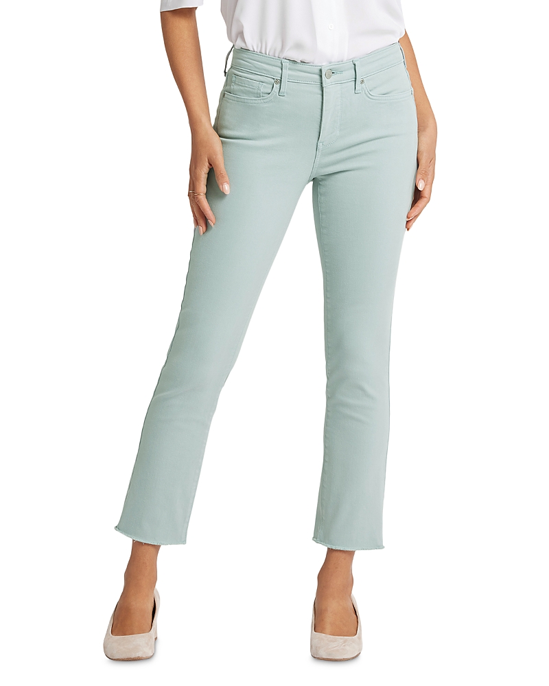 Nydj Sheri Frayed High Rise Ankle Skinny Jeans