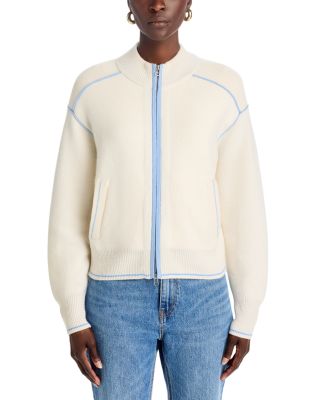 Cashmere Zippered Sweater