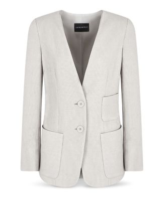 Fluid Cannette Ribbed Blazer