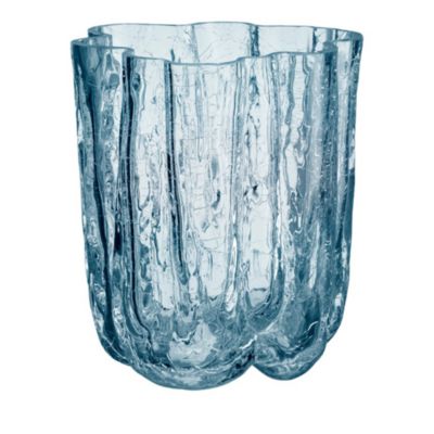 Kosta Boda Circular Crackle Vase, Small