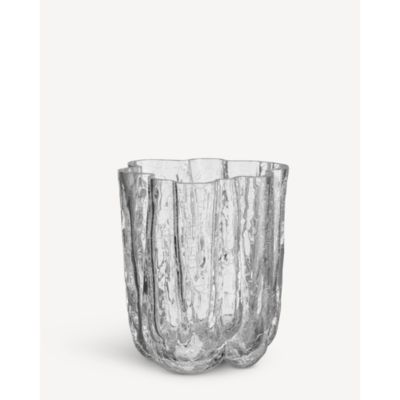 Circular Crackle Vase, Small 