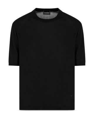 Plain Knit Crewneck Sweater 