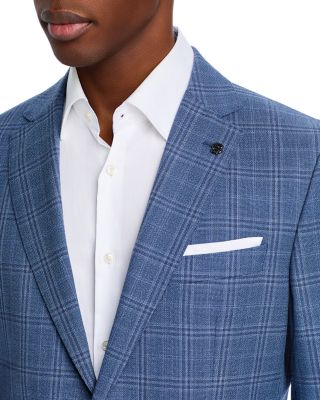 Hutson Tonal Plaid Slim Fit Sport Coat