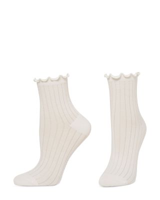 Sheer Rib Anklet Socks