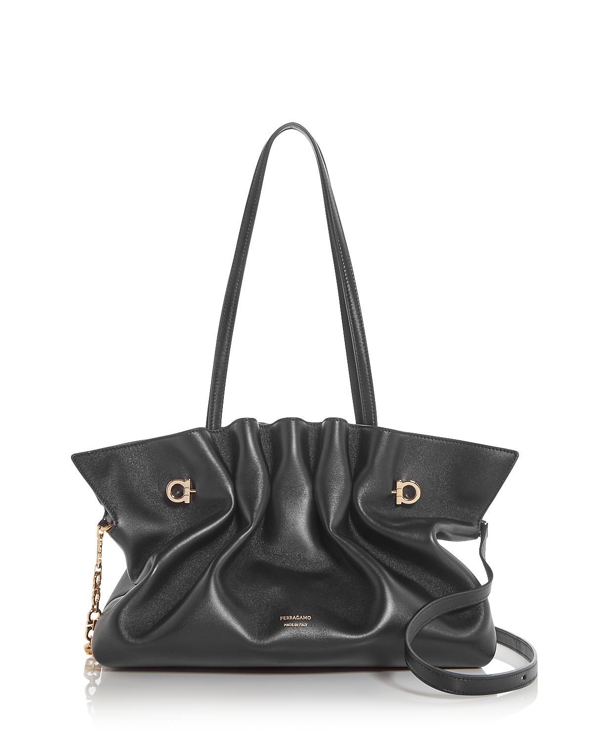 Ferragamo Soft Leather Shoulder Bag