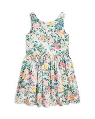 Ralph Lauren - Girls' Cotton Floral Dress - Little Kid
