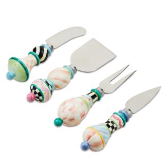 Mackenzie-Childs Rosy Meadow Cheese Spreader Set | Bloomingdale's