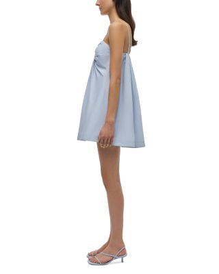 Kendall Twisted Button Poplin Dress