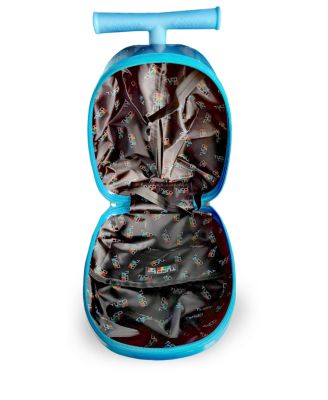 Italy Happy Dino Scooter Style Kids Suitcase