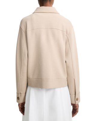 Cropped Patch Pocket Jacket