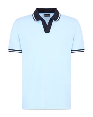 Contrasting Collar & Cuffs Polo Shirt