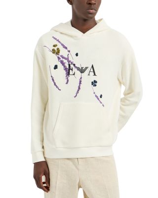Floral Embroidery Pullover Sweatshirt
