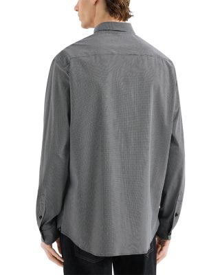 Regular Fit Micro Polka Dot Sport Shirt