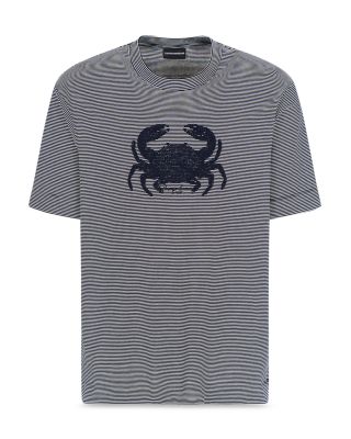 Embroidered Crab Tee