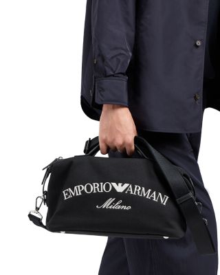 Padded Regular Fit Button Down Shirt With Leather Logo Patch 