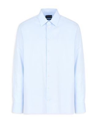 New York Regular Fit Micro Chevron Dress Shirt