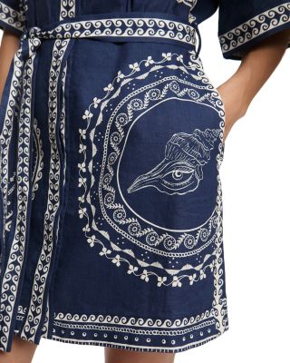 Oceane Linen Mini Dress