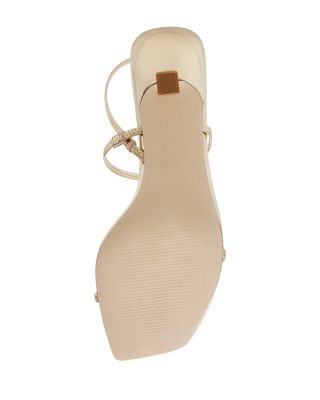 STEVE MADDEN Women's Locke Strappy Asymmetrical High Heel