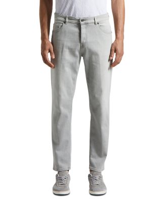 Peserico - Regular Fit Jeans in Concrete Gray