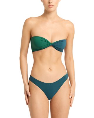 Ida Tie Back Bandeau Bikini Top & Siara Hipster Bikini Bottom