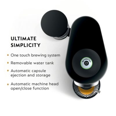 Nespresso VertuoPlus Deluxe by De’Longhi with Aeroccino Milk Frother, Classic Black