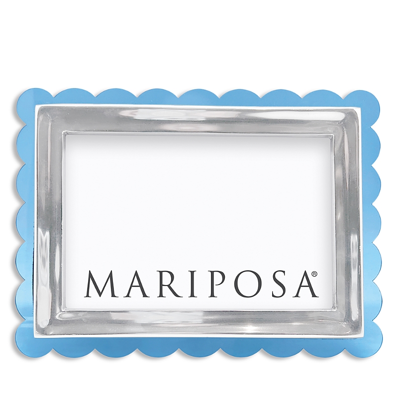 Mariposa Acrylic Scallop Picture Frame, 4 x 6