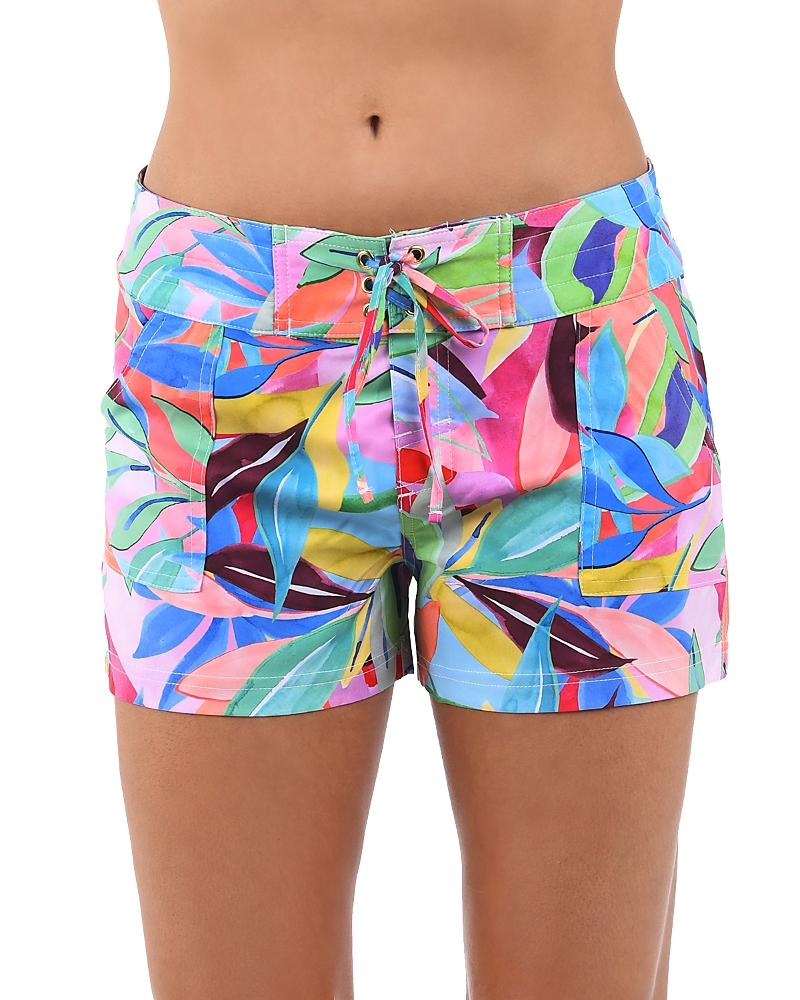 La Blanca Tropi Flage Board Shorts In Multi