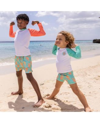  Ocean Clawed Long Sleeve Set - Little Kid