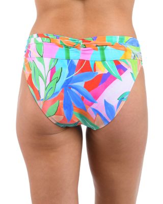 Tropi Flage Shirred Band Hipster Bottom