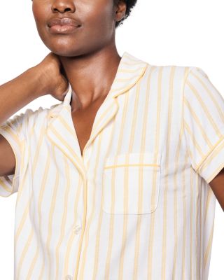 Sunny Stripe Short Sleeve Short Set