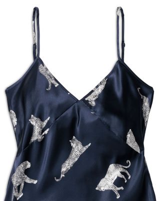 Silk Panthere de Nuit Cosette Nightgown