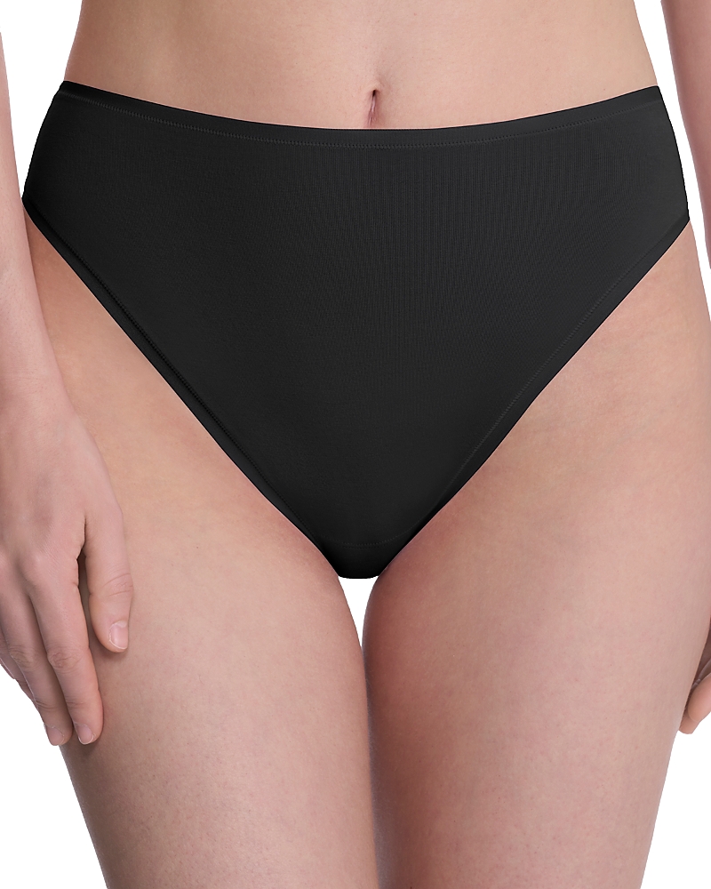 Natori Persuasion Thong Black In Black