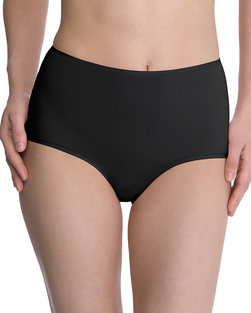 Natori Cloud Comfort Smoothing Briefs Black In Black
