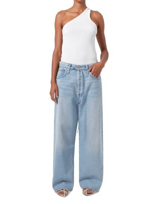 Emmi High Rise Wide Leg Jeans in Incline