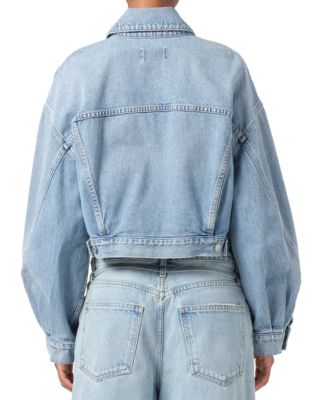 Palmer Cropped Denim Jacket