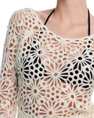 Crochet Top Swim Cover-Up