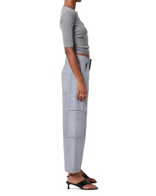 Marcelle Cotton Low Slung Cargo Pants