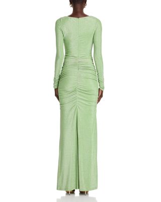 Rafaela Metallic Knit Maxi Dress