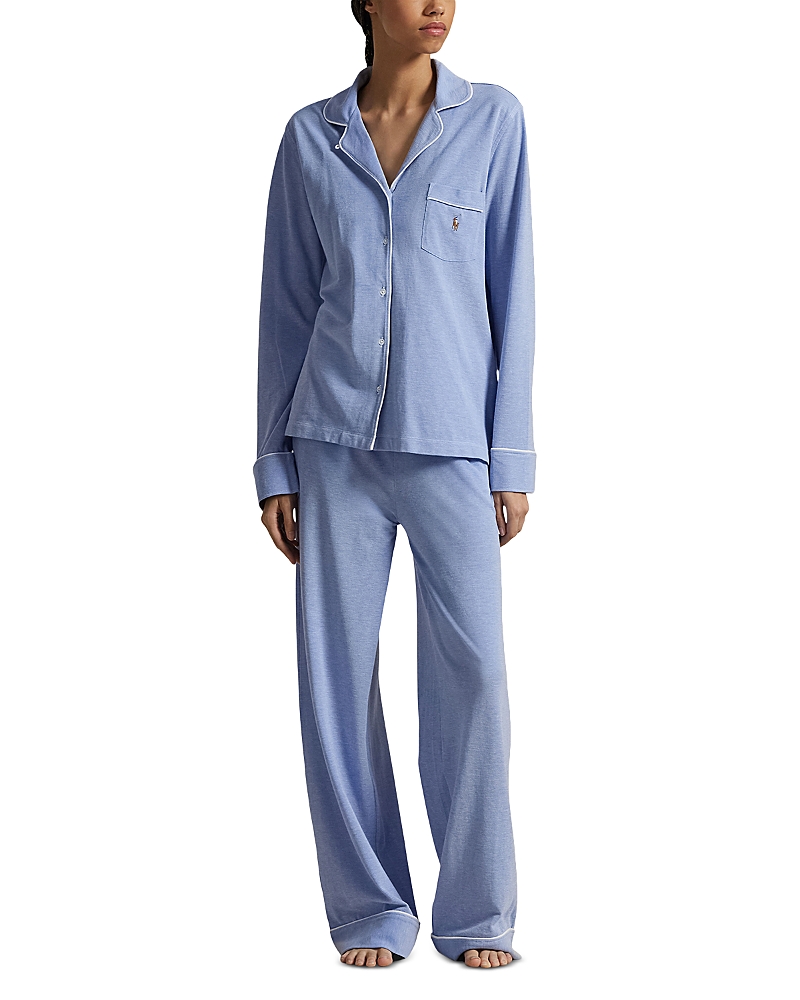 Polo Ralph Lauren Madison Pajama Set In Ultramarine