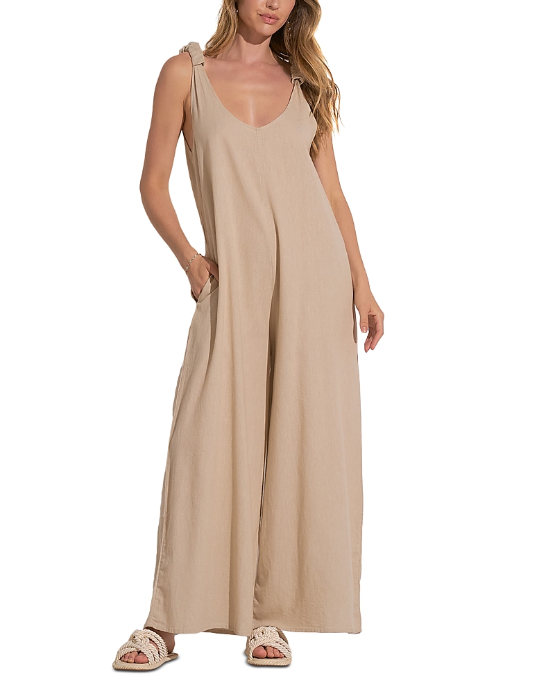 Elan V Neck Tank Jumpsuit