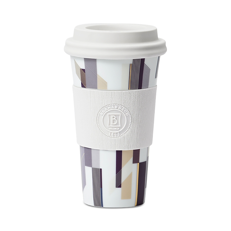 Bernardaud Charly Mug, Green In Prune