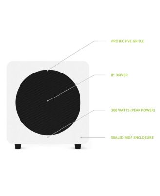 SUB8 8&amp;#x22; Sealed Powered Subwoofer