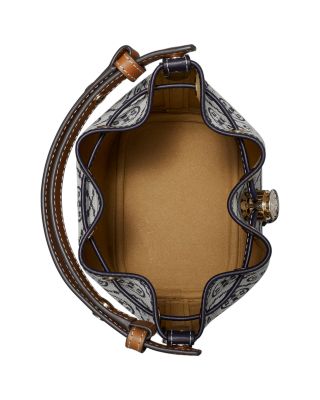 T Monogram Mini Bucket Bag