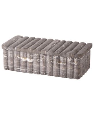 GAURI KOHLI Cuba Travertine Decorative Box | Bloomingdale's Home