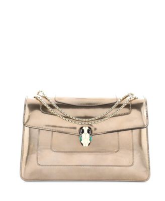 Pre-Owned Bvlgari - Medium Serpenti Forever Shoulder Bag Patent