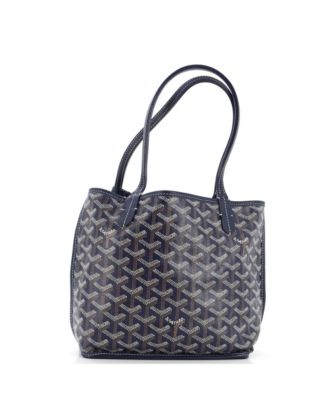 Pre-Owned Goyard - Mini Anjou Reversible Tote Coated Canvas