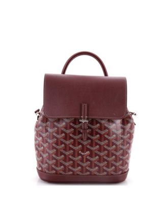 Pre-Owned Goyard - Mini Alpin Backpack Coated Canvas
