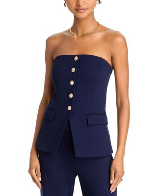 AQUA - Knit Strapless Vest - Exclusive
