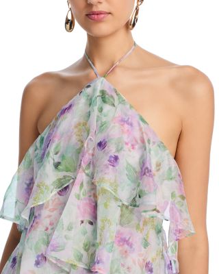 Mirabelle Tiered Halter Dress