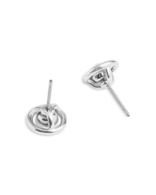 Convertible Halo Stone Stud Earrings